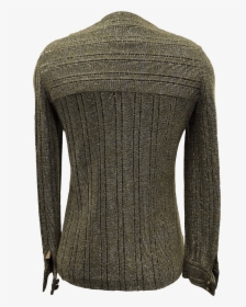 70"s Silver And Gold Lurex Button Up Sweater By Rona - Cardigan, HD Png Download, Free Download