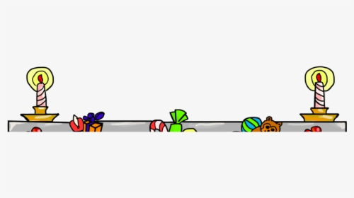 Line,cartoon,birthday - Cartoon, HD Png Download, Free Download