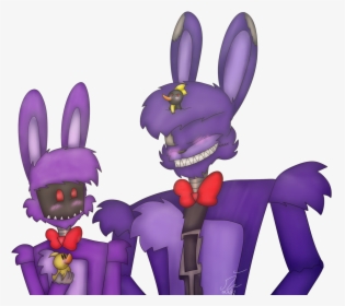 Nightmare Bonnie X Bonnie, HD Png Download, Free Download
