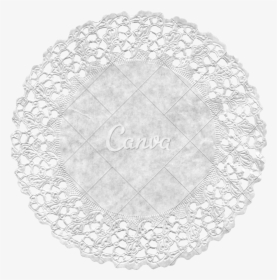 Doily Transparent White - Doily, HD Png Download, Free Download