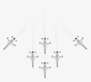 Delta Burst Formation - Aerospace Engineering, HD Png Download, Free Download
