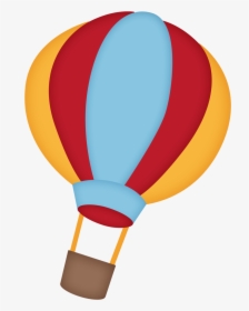 Sky With Sun And Hot Air Balloons Clipart Picture Freeuse - Aviator Bear Png, Transparent Png, Free Download