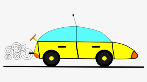 Yellow Car Image - Velocity Clipart, HD Png Download, Free Download