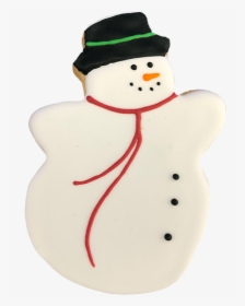 Snow Man Cookie"  Class= - Snowman, HD Png Download, Free Download