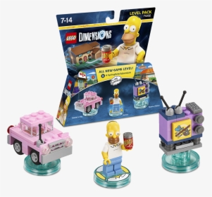 Lego Dimensions Homero Simpson, HD Png Download, Free Download