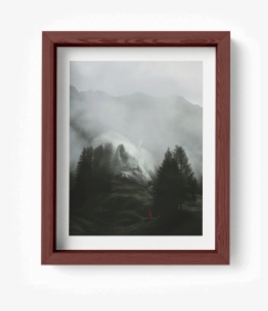 Walnut Framed Photo - Picture Frame, HD Png Download, Free Download