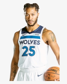Luol Deng Clipart Picture Freeuse Download Votetwolves - Derrick Rose Timberwolves Png, Transparent Png, Free Download