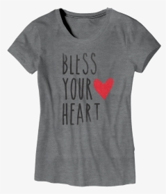 Ladies Bless Your Heart T-shirt - Active Shirt, HD Png Download, Free Download