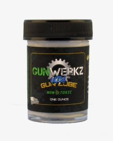 One Ounce Jar Of Ultra Lube With Screw On Top - Gunwerkz, HD Png Download, Free Download