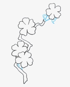 Easy Japanese Cherry Blossom Drawings, HD Png Download, Free Download