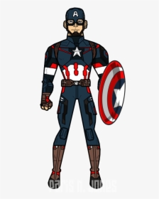 Clip Movis Avengers Age Ultron - Sketsa Captain America Avengers, HD Png Download, Free Download