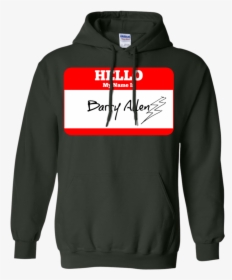 Hello My Name Is Barry Allen Sticker The Flash Lightning - T-shirt, HD Png Download, Free Download