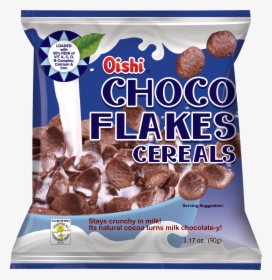 Oishi Choco Flakes Cereals, HD Png Download, Free Download