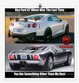 Nissan Gtr Vs Ford Gt Melloy Nissan - Much Is A Gtr, HD Png Download, Free Download