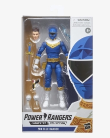 Lightning Power Ranger Zeo Blue Misb - Power Ranger Lightning Collection Zeo, HD Png Download, Free Download