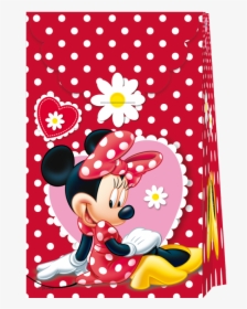 6 Paper Bags - Paper Minnie Mouse, HD Png Download, Free Download