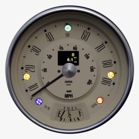 Mini Cooper Old Speedometer, HD Png Download, Free Download