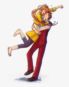 Athena Cykes X Apollo Justice, HD Png Download, Free Download