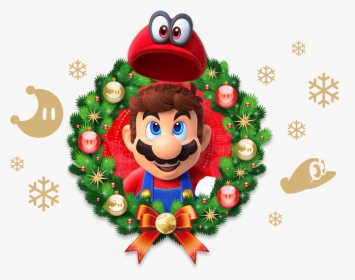 Winter Holiday Commercials - Mario Bros Merry Christmas, HD Png Download, Free Download