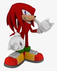 Knuckles The Echidna Render, HD Png Download, Free Download
