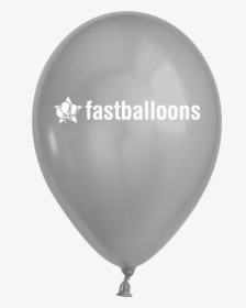 Metallic Silver Balloons - Balloon, HD Png Download, Free Download