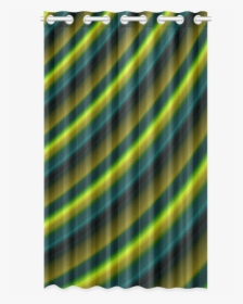 Lime Green Gradient Stripes New Window Curtain, HD Png Download, Free Download