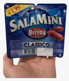 Beretta Dried Salami Gr 85 Classic Salamini"  Class= - Diot, HD Png Download, Free Download