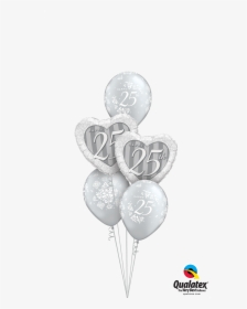 25th Anniversary Classic At London Helium Balloons - Happy Birthday Red And Blue Balloons, HD Png Download, Free Download