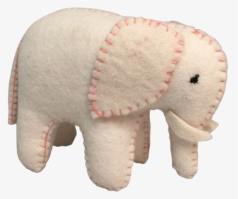 White Elephant - Pink Stitch - Indian Elephant, HD Png Download, Free Download