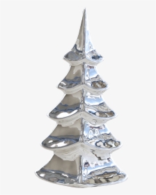 Christmas Tree, Silver, 11 Inch - Christmas Tree, HD Png Download, Free Download