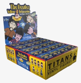 Yellow Submarine Titans Vinyl Figures Display - Beatles Titans Vinyl Figures, HD Png Download, Free Download