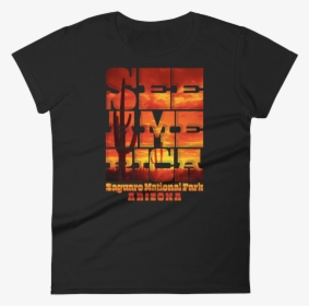 Saguaro National Park T Shirt By Roberlan Borges S - T-shirt, HD Png Download, Free Download