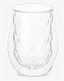 Diamond Double Wall Glass Clear - Wine Glass, HD Png Download, Free Download