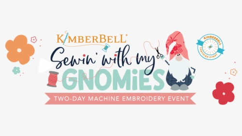Kimberbell Sewing With My Gnomies, HD Png Download, Free Download