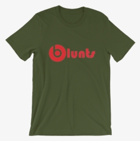 Blunts Greenbox Grown Logo No Text Mockup Front Wrinkled - T-shirt, HD Png Download, Free Download