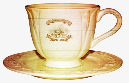 Water Cup Material - Saucer, HD Png Download, Free Download