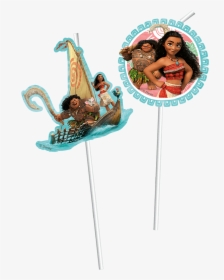 Moana Drinking Straws - 5201184876558, HD Png Download, Free Download