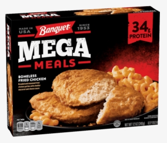 Banquet Mega Bowls Country Fried Chicken, HD Png Download, Free Download