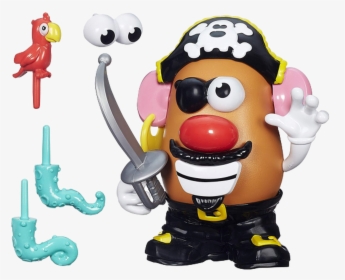 Potato Head Pirate Spud - Mr Potato Head Pirate, HD Png Download, Free Download