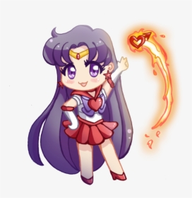 Chibi By Drewbiedooah - Sailor Moon Mars Chibi, HD Png Download, Free Download