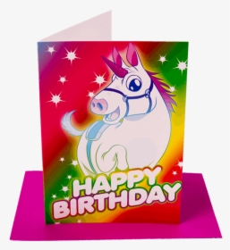 Happy Birthday Unicorn Red, HD Png Download, Free Download