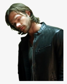 Jared Padalecki Leather Jacket, HD Png Download, Free Download