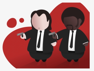Pulp Fiction Blood - Cartoon, HD Png Download, Free Download