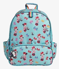 Disney Store Minnie Mouse Backpack Kids 17” - Blue Minnie Mouse Backpack, HD Png Download, Free Download
