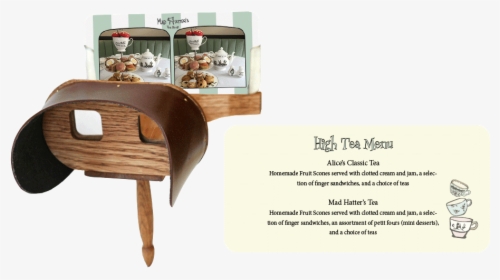 High Tea Menu Stereoscope Card - Coffee Table, HD Png Download, Free Download