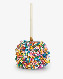Party Treat Wedding Favor Sprinkle Caramel Apple - Candy Apple, HD Png Download, Free Download