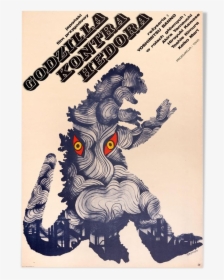 Displays Vintage "godzilla Vs The Smog Monster - Godzilla Vs Hedorah Poster, HD Png Download, Free Download