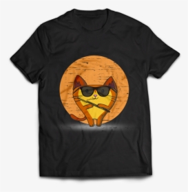 Mockup-cat - T-shirt, HD Png Download, Free Download