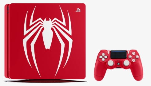 Playstation 4 1tb Marvel"s Spider Man Limited Edition - Play Station 4 Spiderman, HD Png Download, Free Download