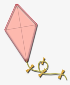 Kite Clipart Pink - Triangle, HD Png Download, Free Download